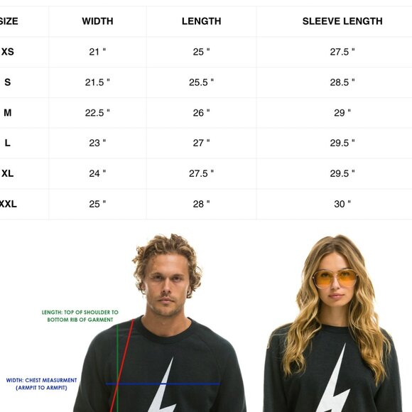 Aviator Nation UNISEX BOLT CASHMERE LIGHT SWEATER VINTAGE WHITE // BLACK BOLT M - Picture 4 of 5